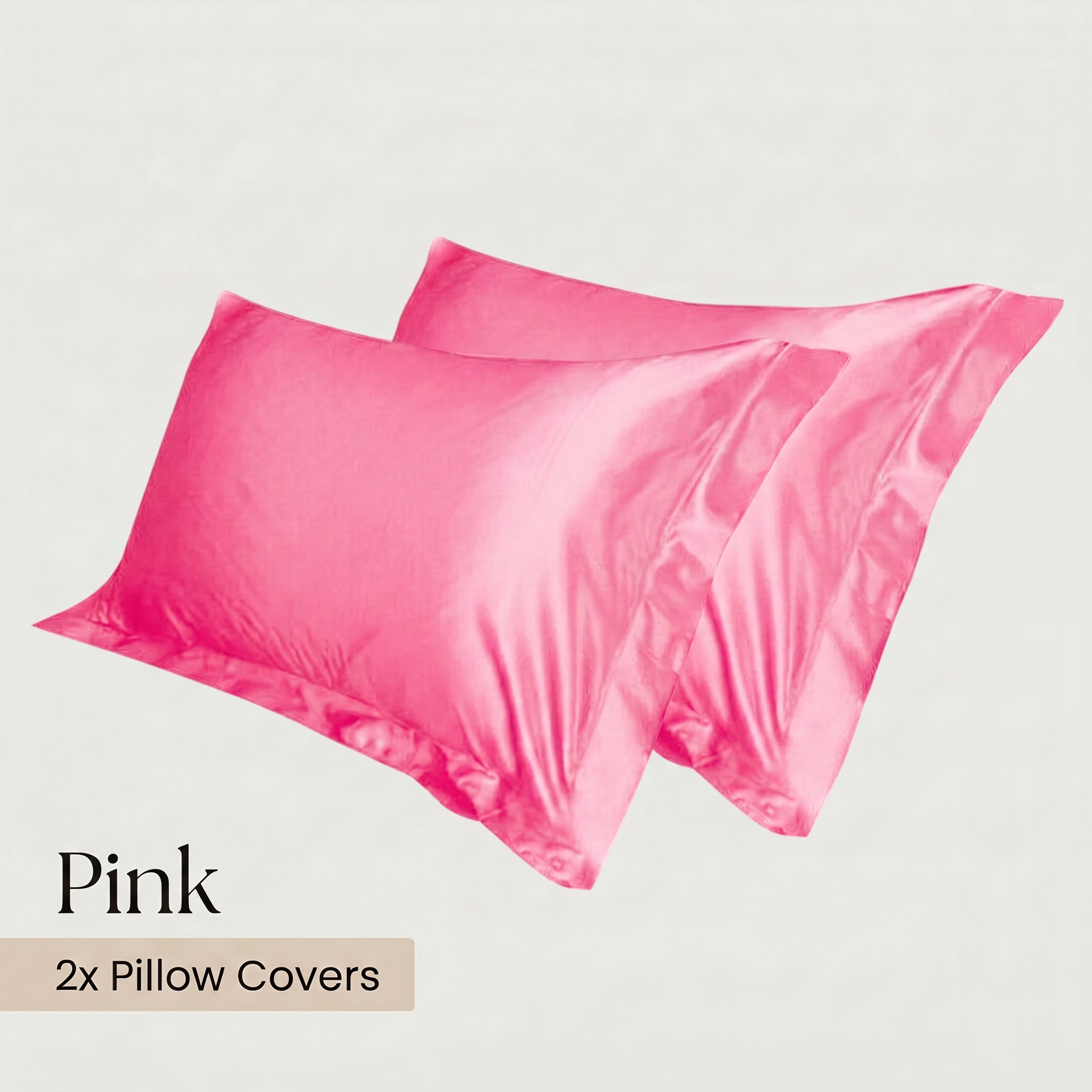 Silk Satin Pillowcase – Cooling, Anti-Frizz & Beauty Sleep