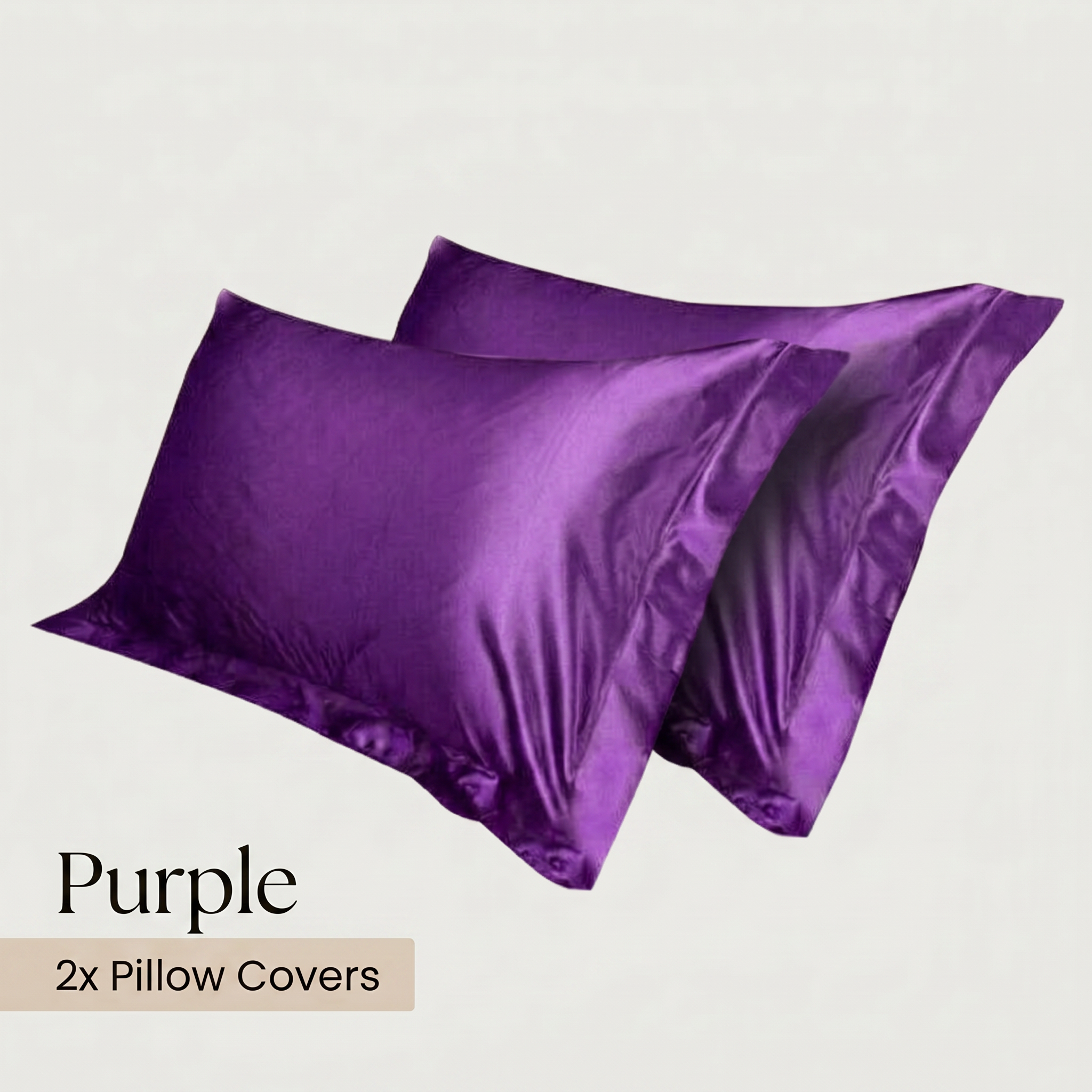 Silk Satin Pillowcase – Cooling, Anti-Frizz & Beauty Sleep