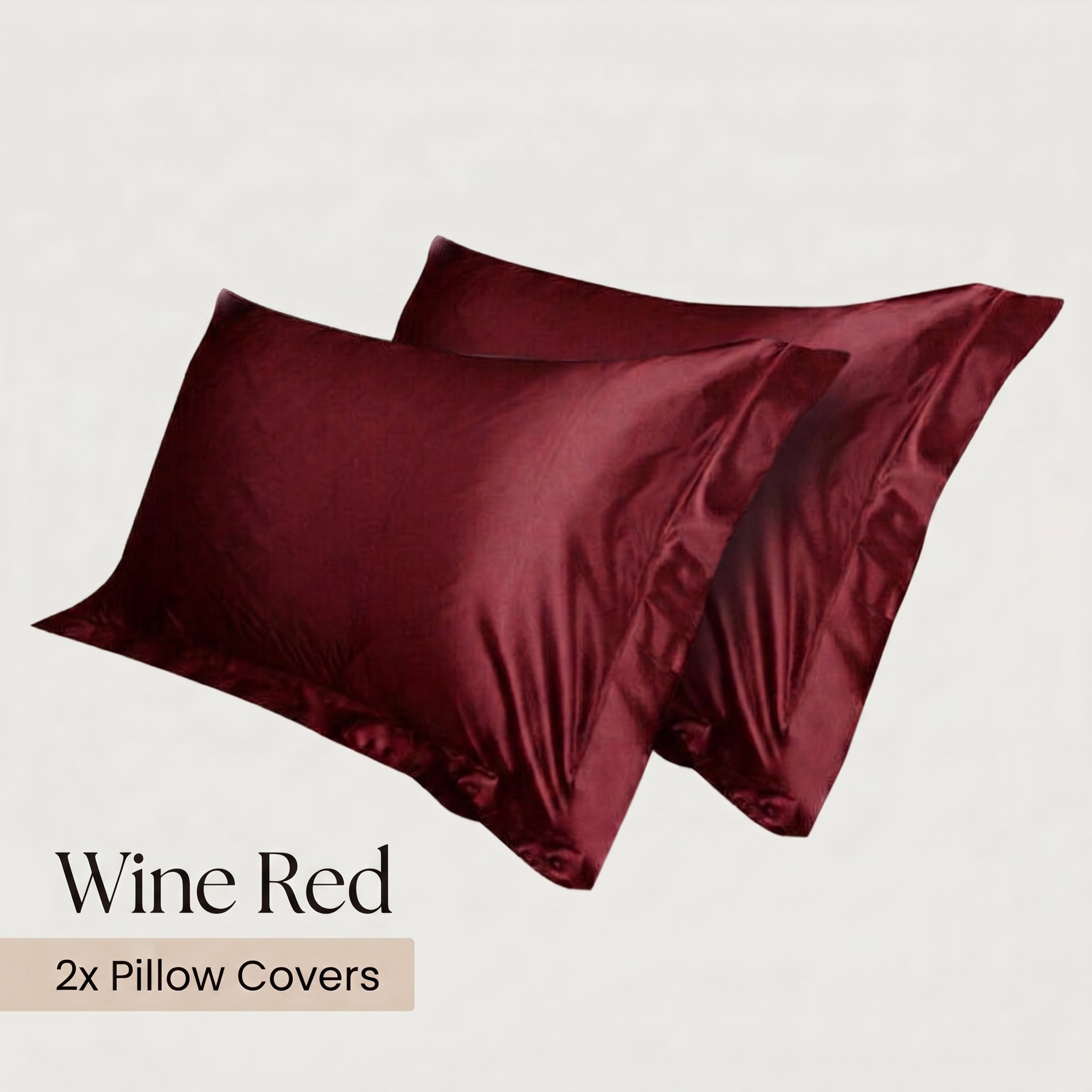 Silk Satin Pillowcase – Cooling, Anti-Frizz & Beauty Sleep