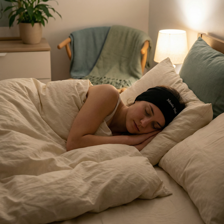 Sleep Headband  – Hands-Free Audio, Sleep Comfortably