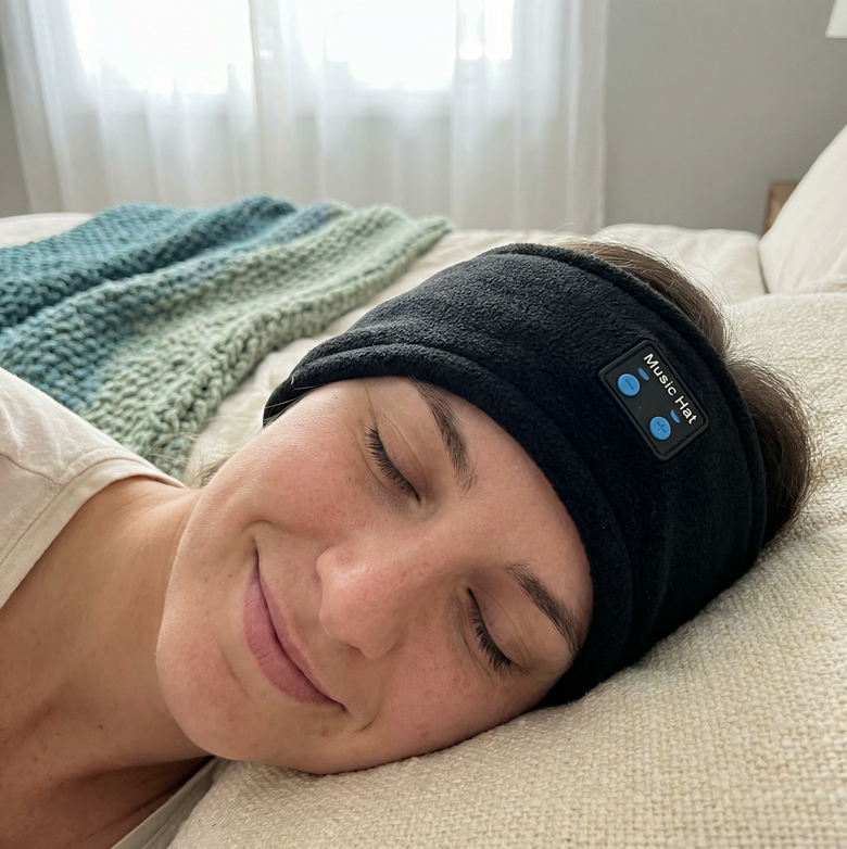 Sleep Headband  – Hands-Free Audio, Sleep Comfortably