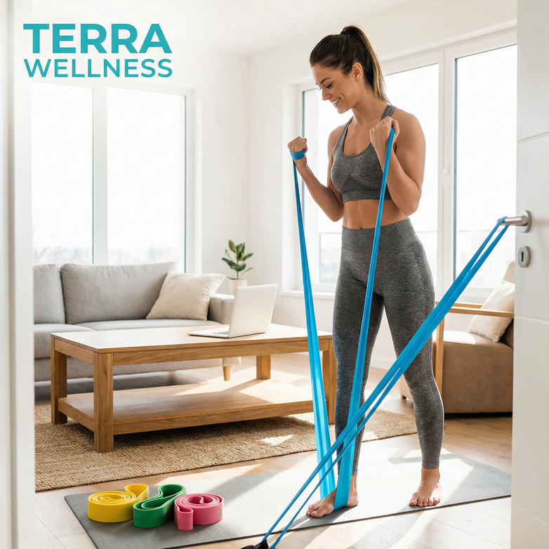 Complete Resistance Bands Set - Build Strength, Train Anywhere