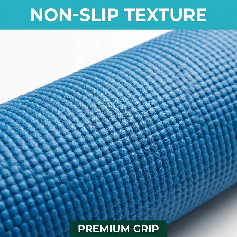 Premium Yoga Mat - Extra Cushioning, Built To Last